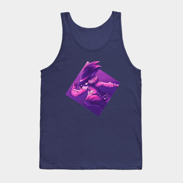 Miss Beauty Thief Tank Top by Allistrations